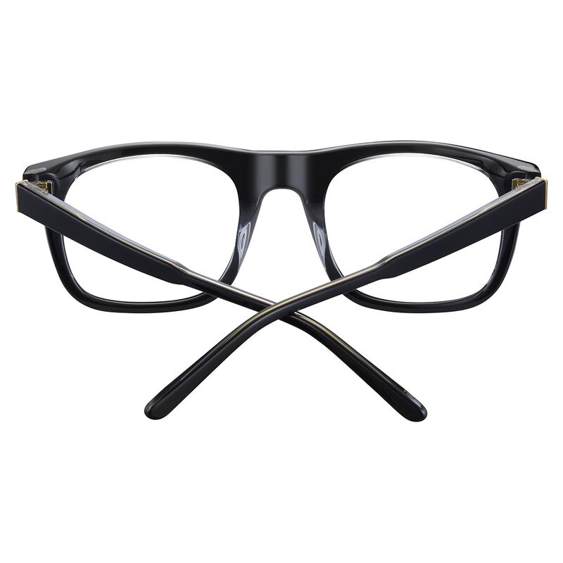 NELSON OPTIC, Shiny Black Transparent Layer-Demo Lens, hi-res image number null